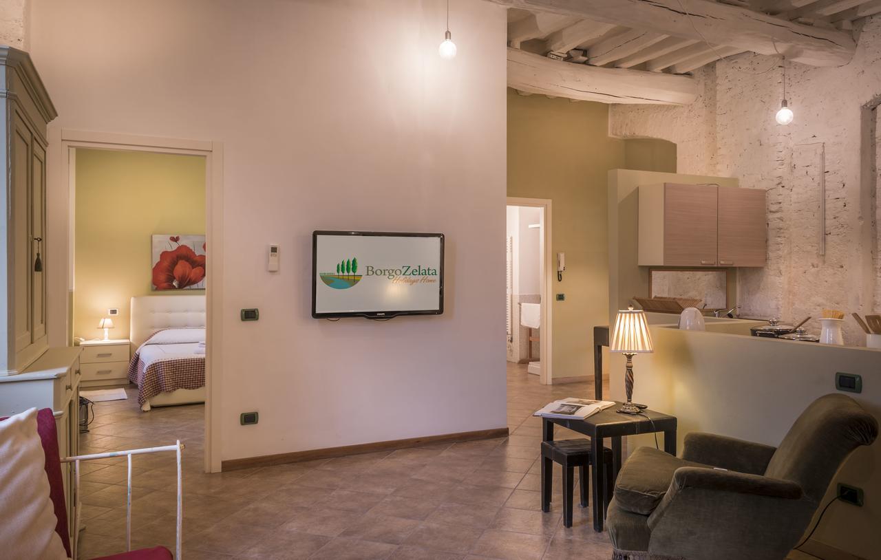 Borgo Zelata Aparthotel Bereguardo Eksteriør bilde